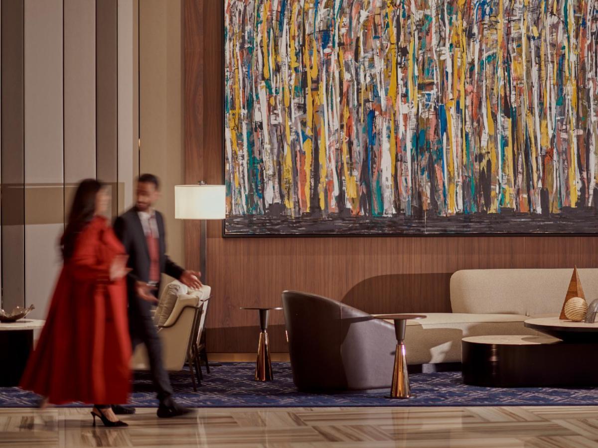Grand Hyatt Kuwait Hotel Kuwait City Exterior foto The lobby of the hotel
